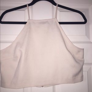 Ivory crop top